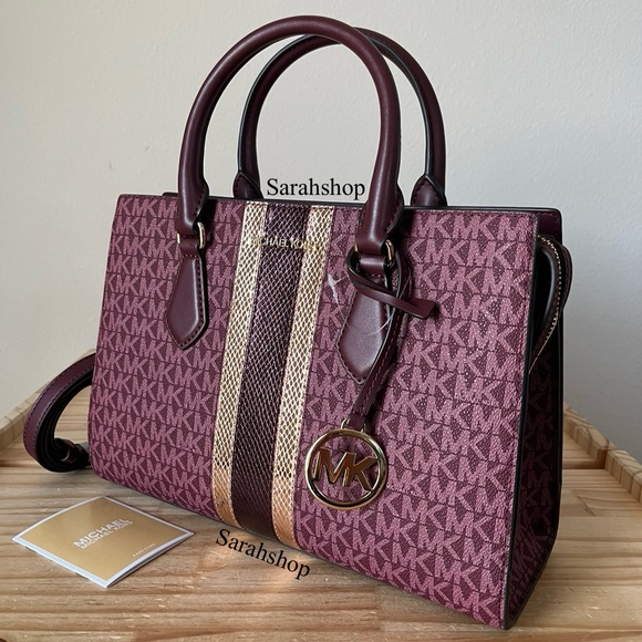 🌼Michael Kors Sheila Medium Corner Zip Satchel - Picture 1 of 15